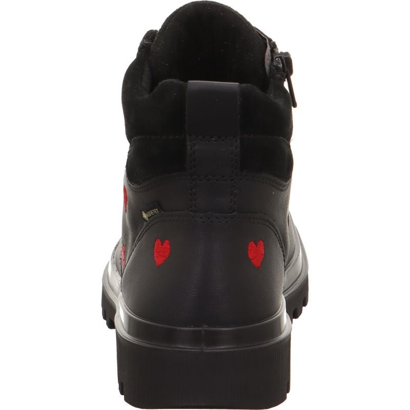 Superfit ABBY NOVA Mädchen Boots - Material: Leder/Textil in Schwarz