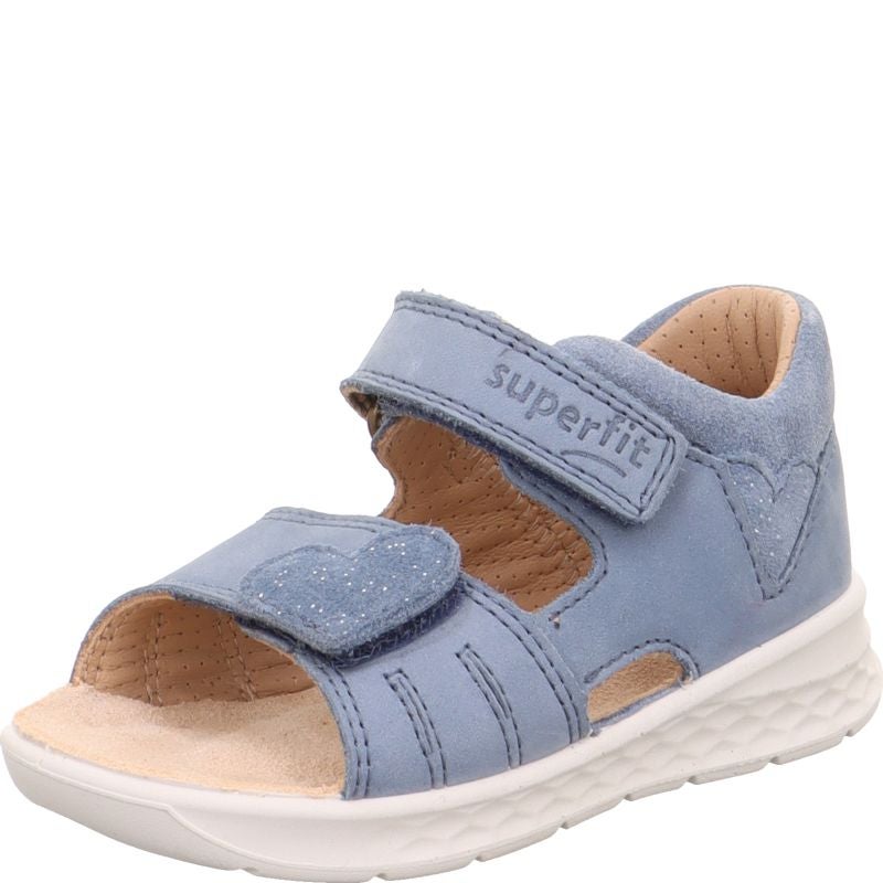 Superfit LAGOON Mädchen Sandale - Material: Leder in Blau