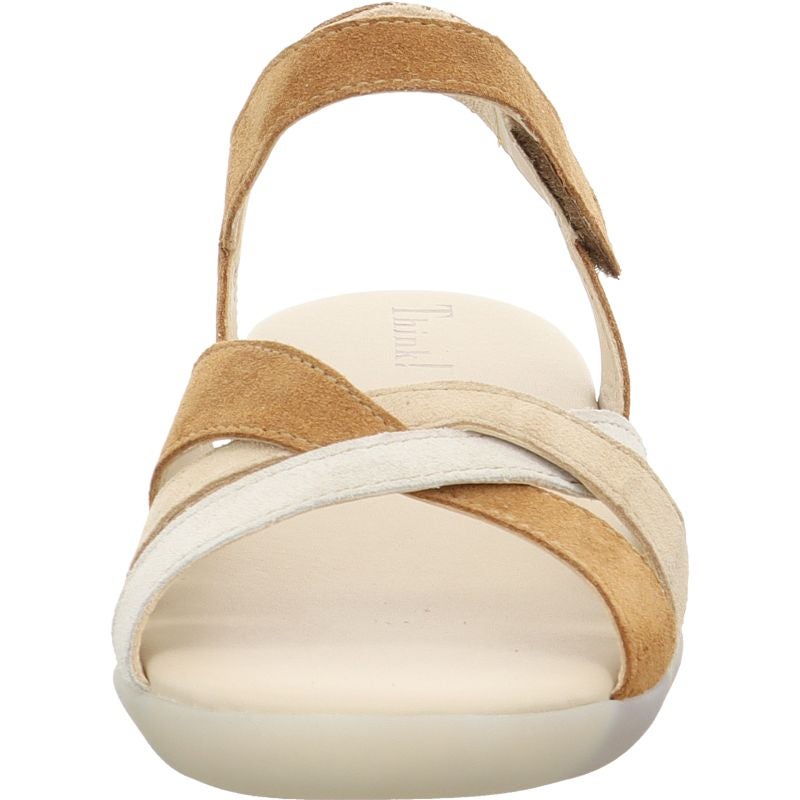 Think NATURE SAND Woman  - Material: Leather in Brown