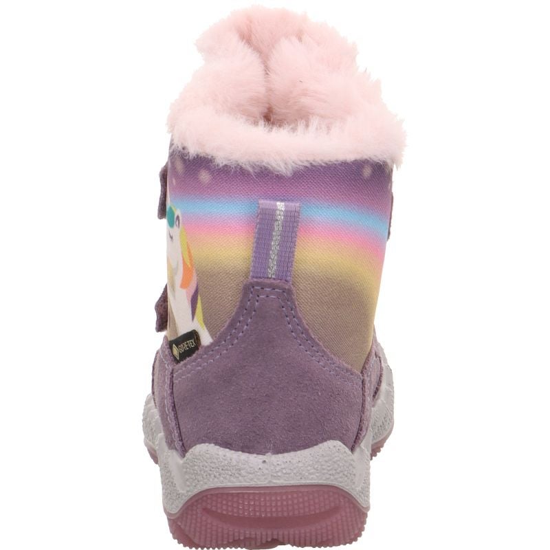 Superfit ICEBIRD Mädchen Boots - Material: Leder/Textil in Lila