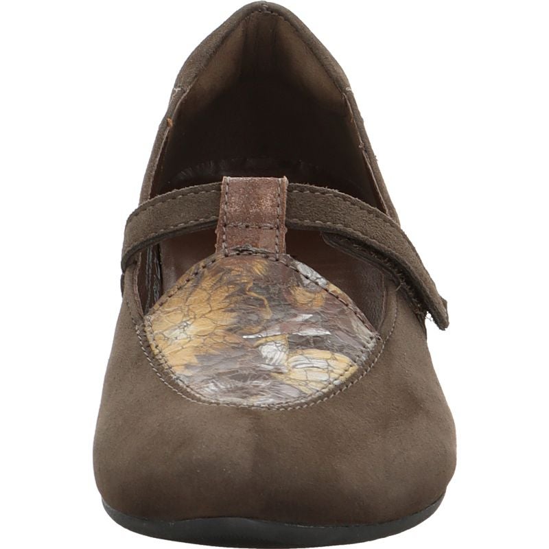 Think GRACE Woman Pumps - Material: Leather in Grey