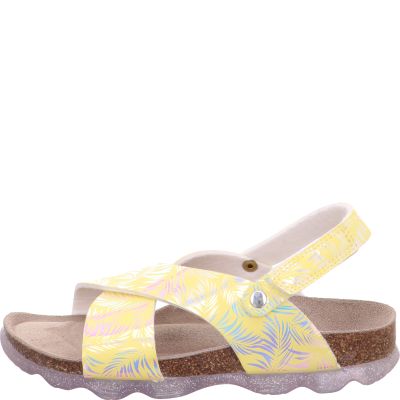 Superfit JELLIES Girls Sandal - Material: Sonstiges Material in Yellow