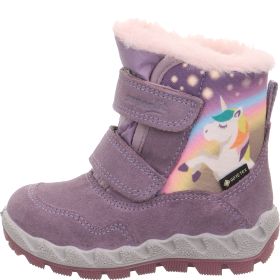 Superfit ICEBIRD Mädchen Boots - Material: Leder/Textil in Lila