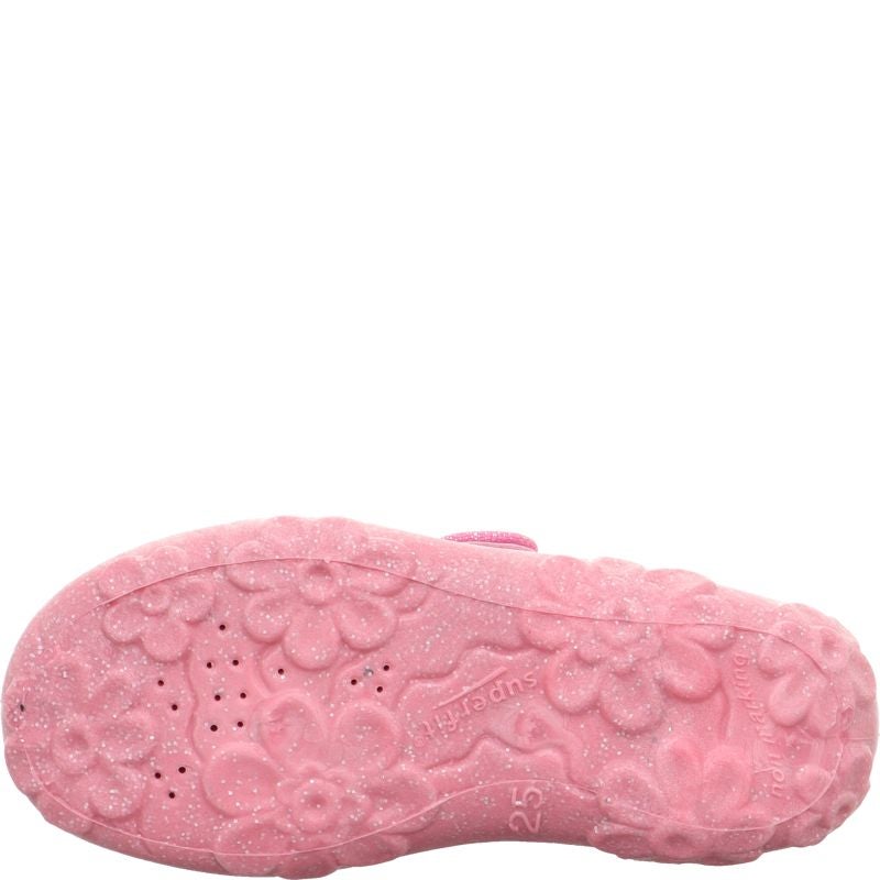 Superfit BONNY Hausschuh - Material: Textil in Rosa