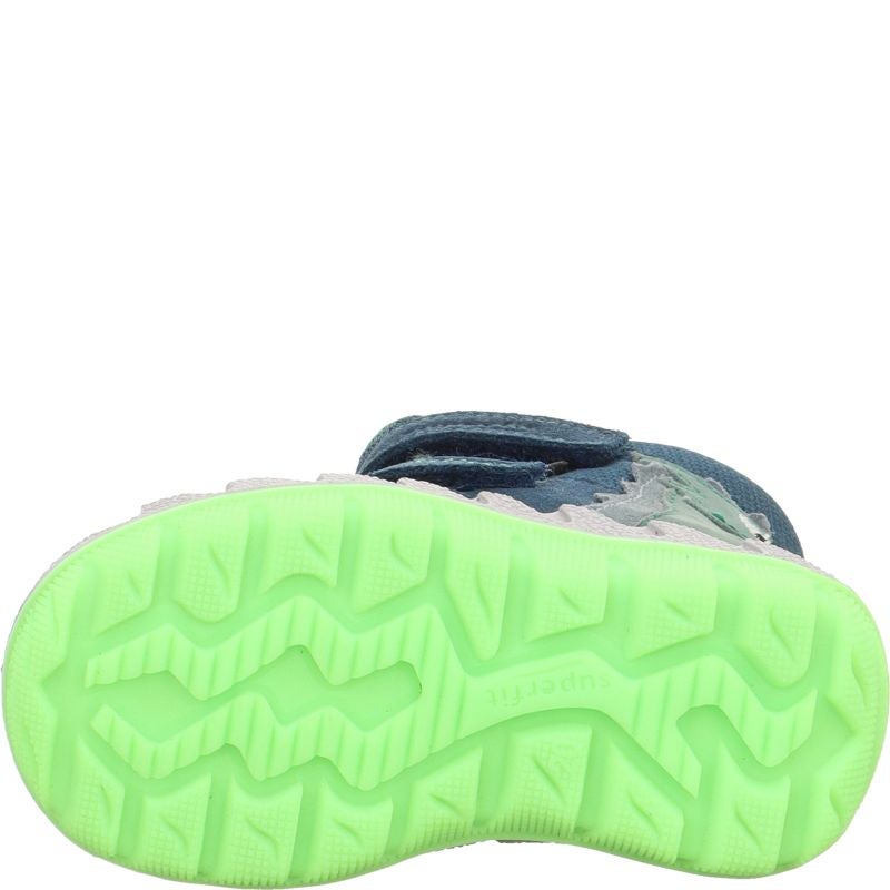 Superfit ICEBIRD Unisex | Jungen Boots - Material: Leder/Textil in Blau