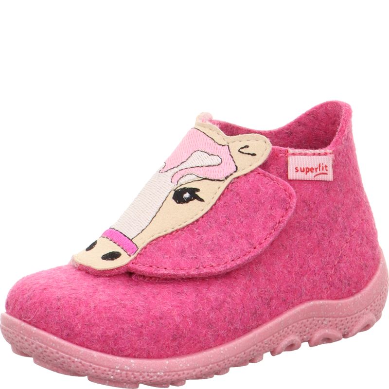 Superfit HAPPY OCTI Girls Slipper - Material: Textile in Rose