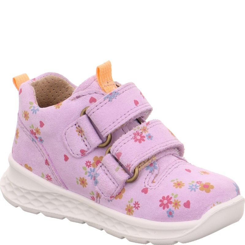 Superfit BREEZE Sneaker high - Material: Leder in Lila