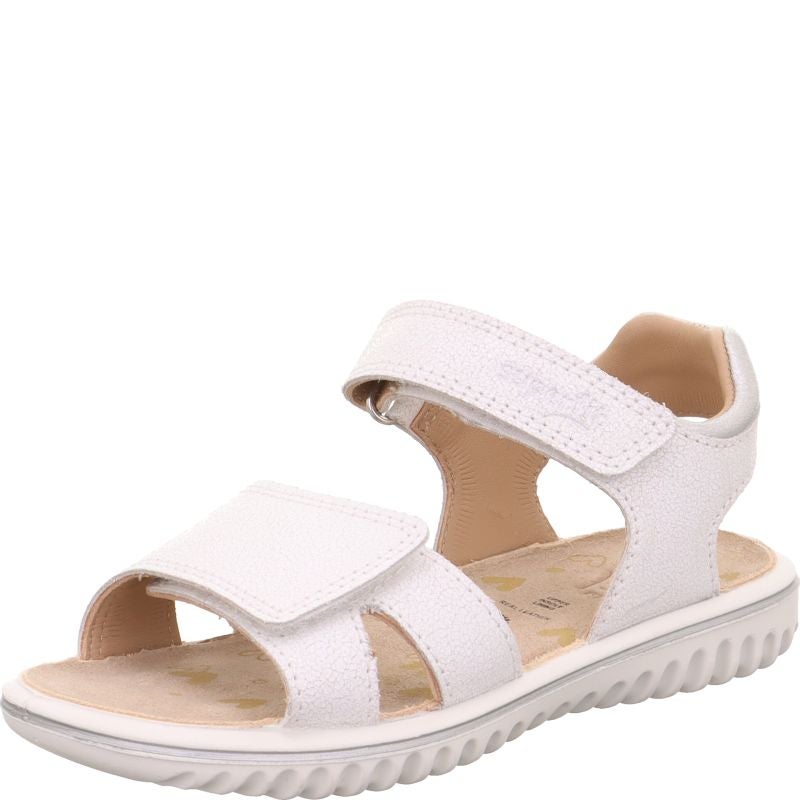 Superfit SPARKLE Girls Sandal - Material: Leather in White