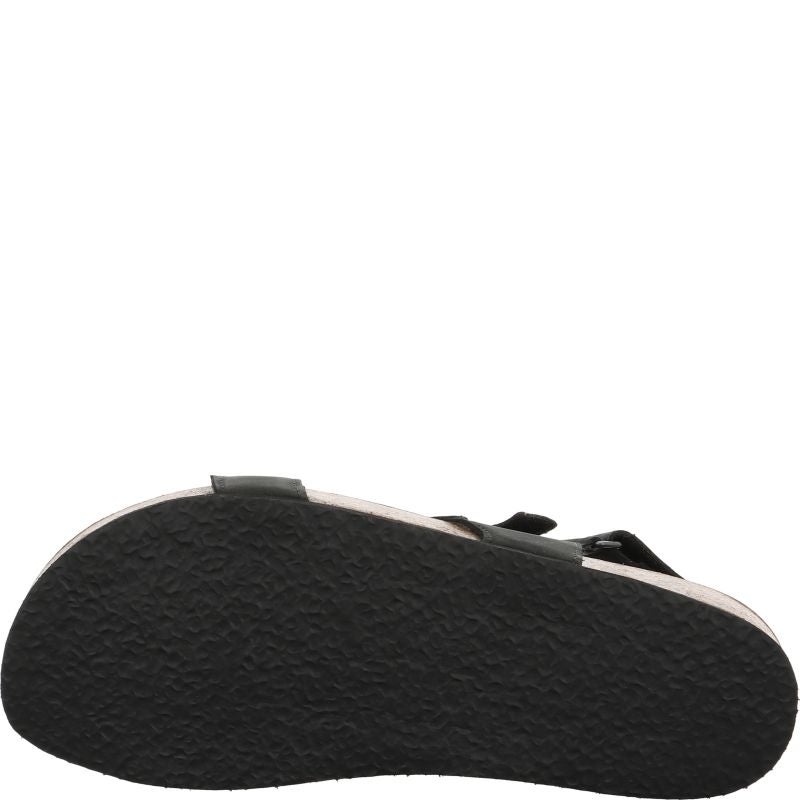 Think WOLFI Men Sandal - Material: Leather in Black