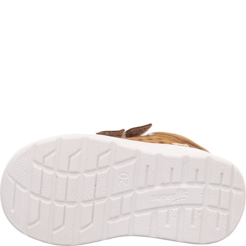 Superfit BREEZE Unisex, Boys Sneakers high - Material: Leather in Brown