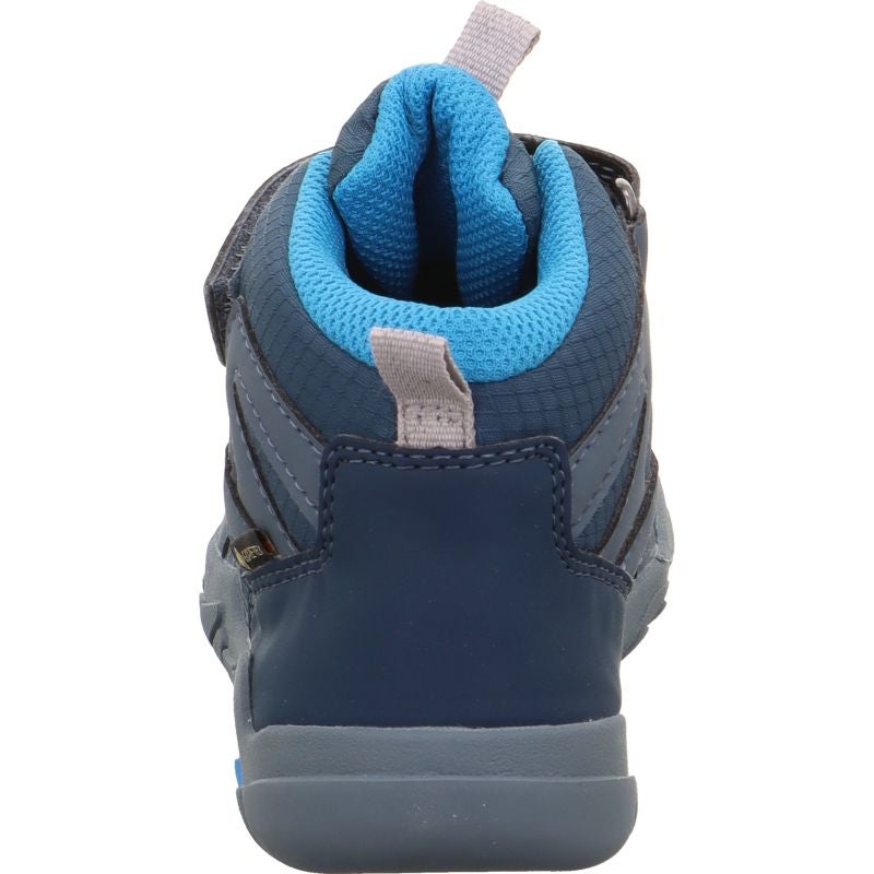 Superfit TRACE Unisex | Jungen Sneaker high - Material: Textil/Sonstiges Material in Blau