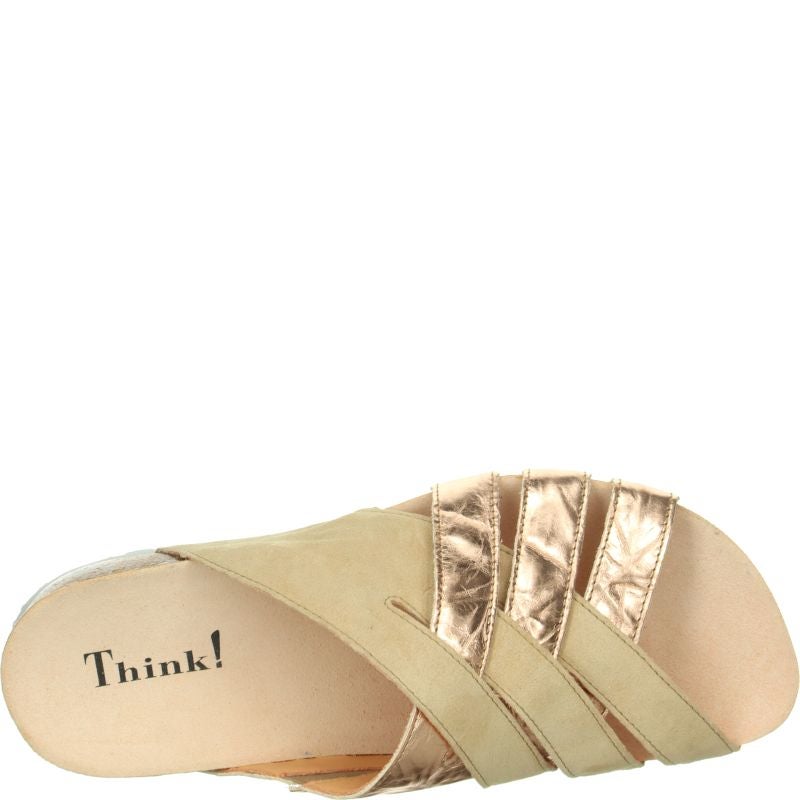 Think JULIA DAMEN Woman  - Material: Leather in Rose