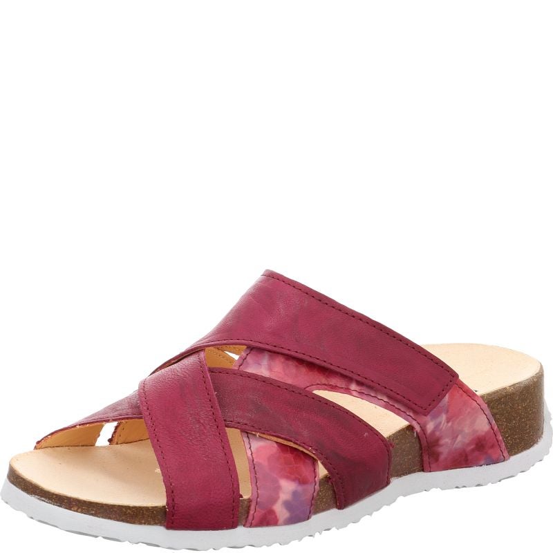 Think MIZZI DAMEN Woman  - Material: Leather in Purple