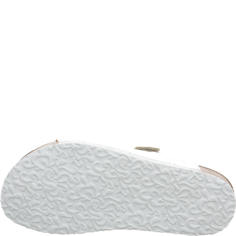 Think CRISSI Mules - Material: Leather in Metallic