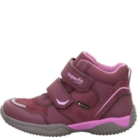 Superfit STORM Unisex | Girls Sneakers high - Material: Leder/Sonstiges Material/Texti in Red