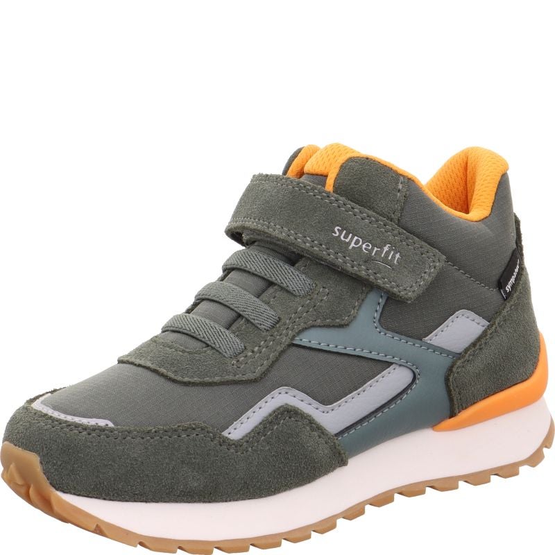 superfit DASH Unisex | Boys Sneakers high - Material: Leder/Sonstiges Material/Texti in Green