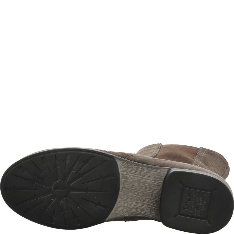 Think AGRAT Woman Ankle boot - Material: Leather in Grey