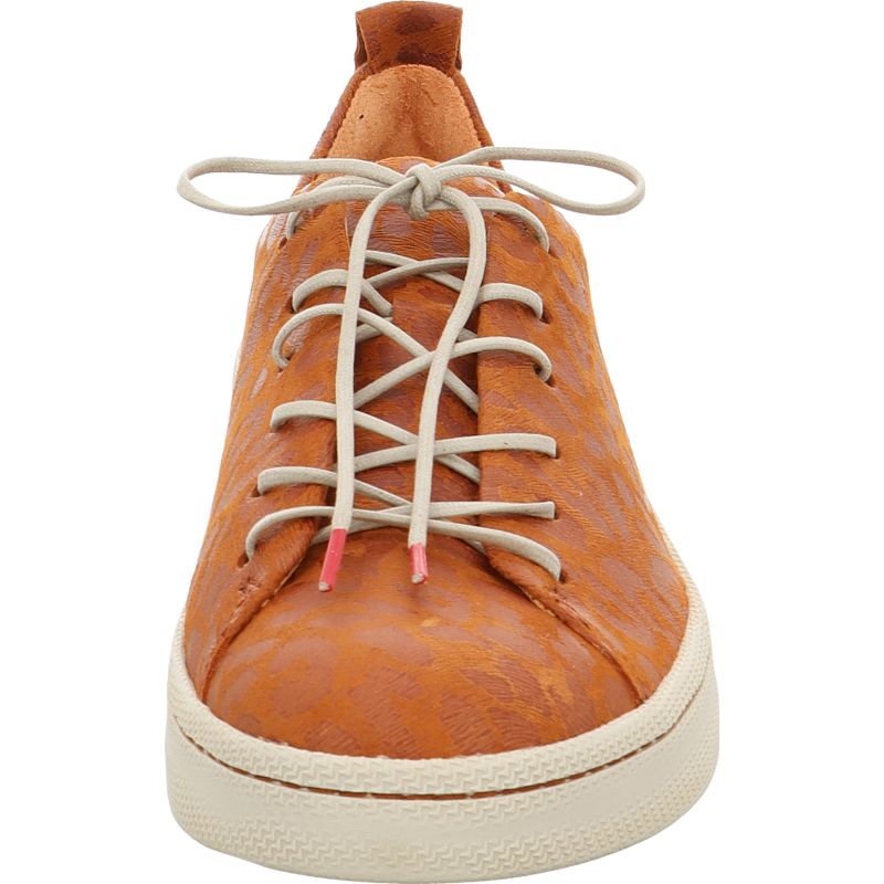 Think! KUMI Damen Sneaker low - Material: Leder in Braun