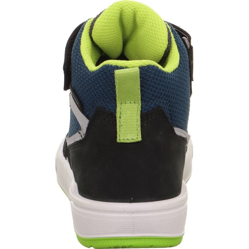 Superfit MAVERICK Jungen Sneaker high - Material: Leder/Sonstiges Material/Textil in Mehrfarbig