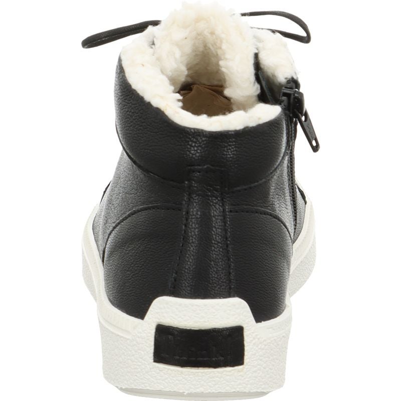 Think TURNA WOMEN Woman Sneakers high - Material: Leather in Black