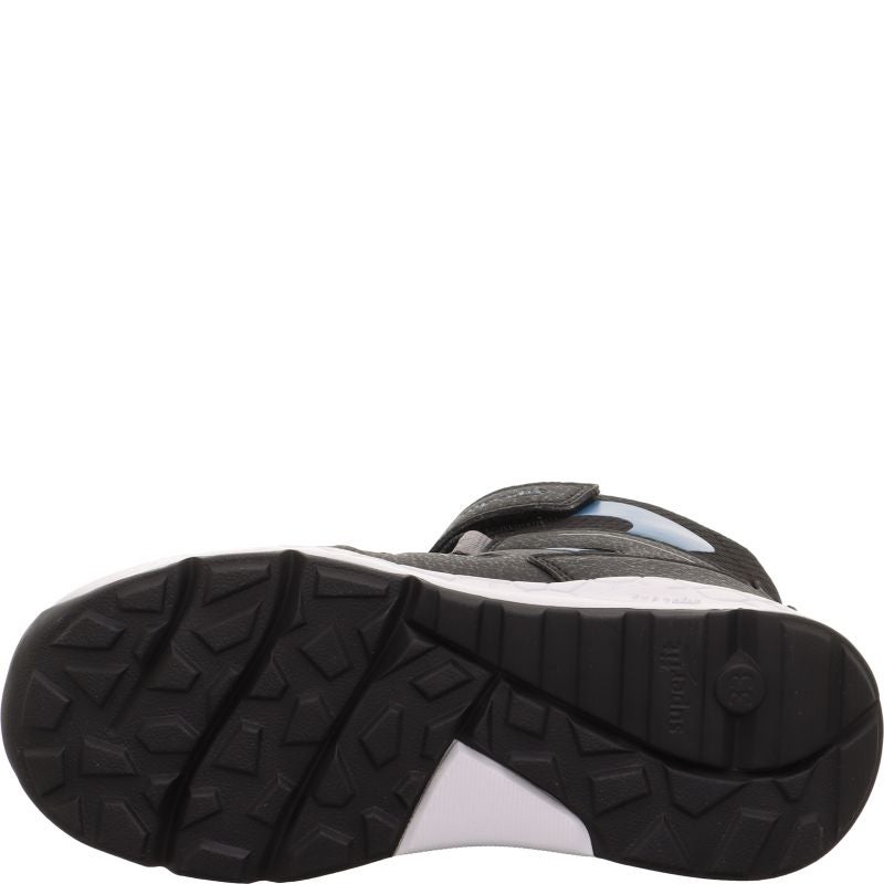 superfit FREE RIDE Unisex | Jungen Sneaker high - Material: Textil/Sonstiges Material in Schwarz