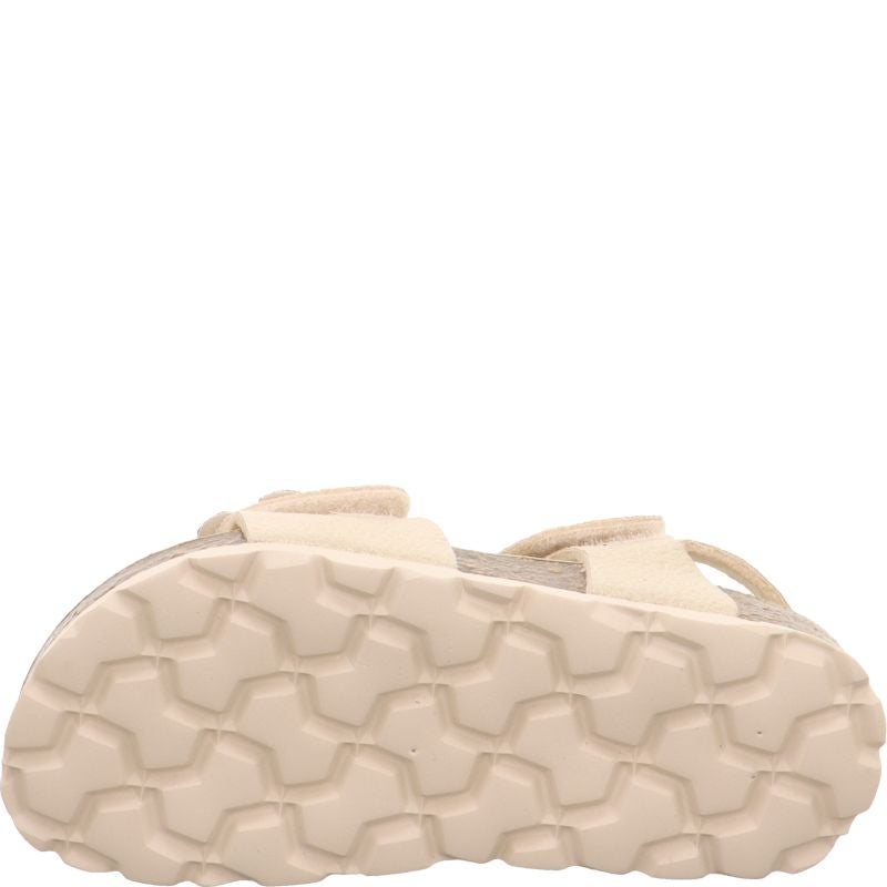 Superfit FUSSBETTPANTOFFEL Girls Sandal - Material: Sonstiges Material in Metallic