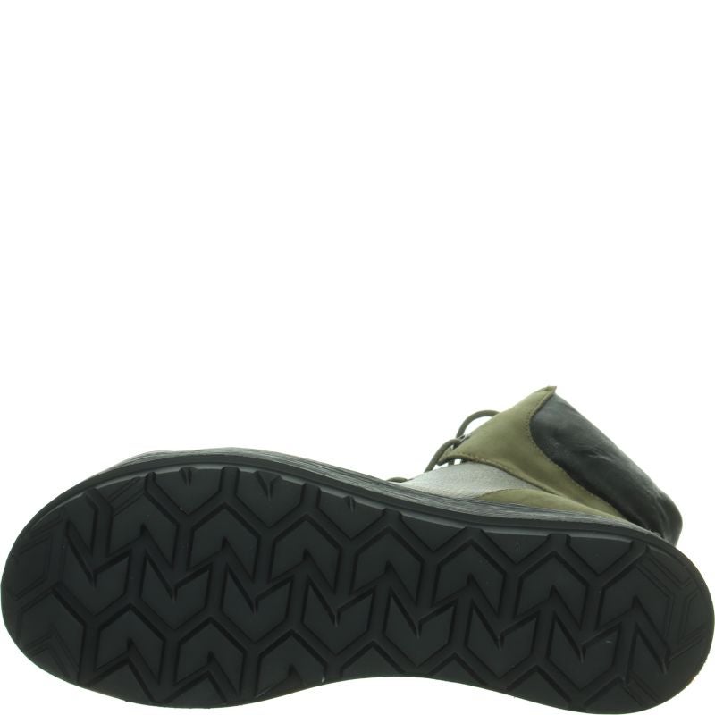Think! COMODA Damen  - Material: Leder in Oliv