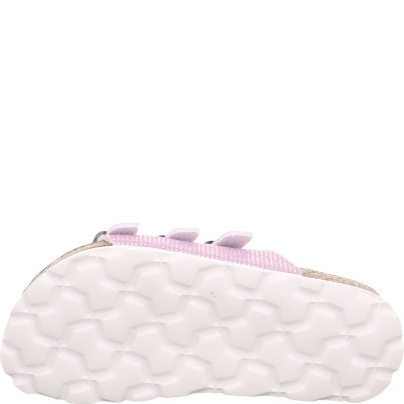 Superfit FUSSBETTPANTOFFEL Mädchen Pantoffel - Material: Sonstiges Material in Lila