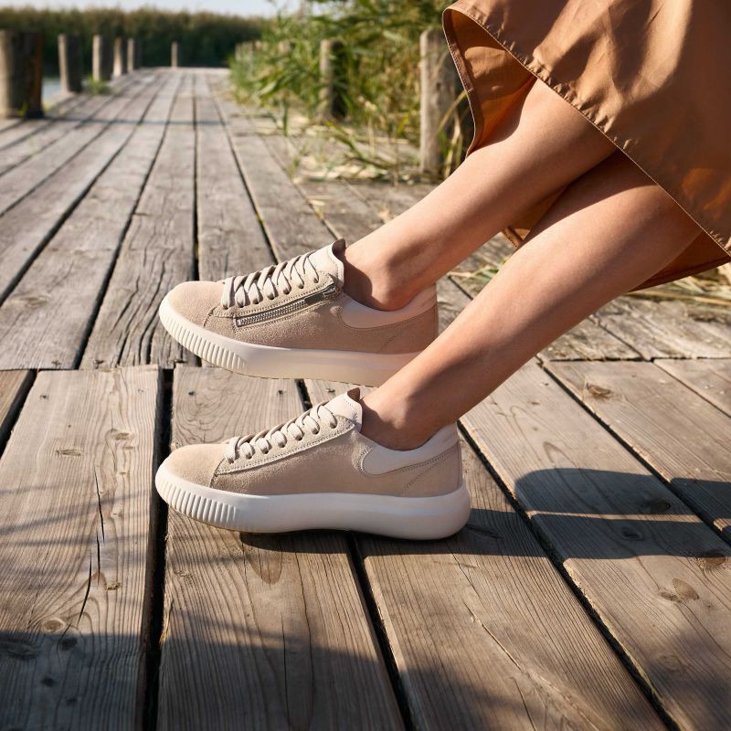 Legero T4 JUMP Woman Sneakers low - Material: Leather in Beige