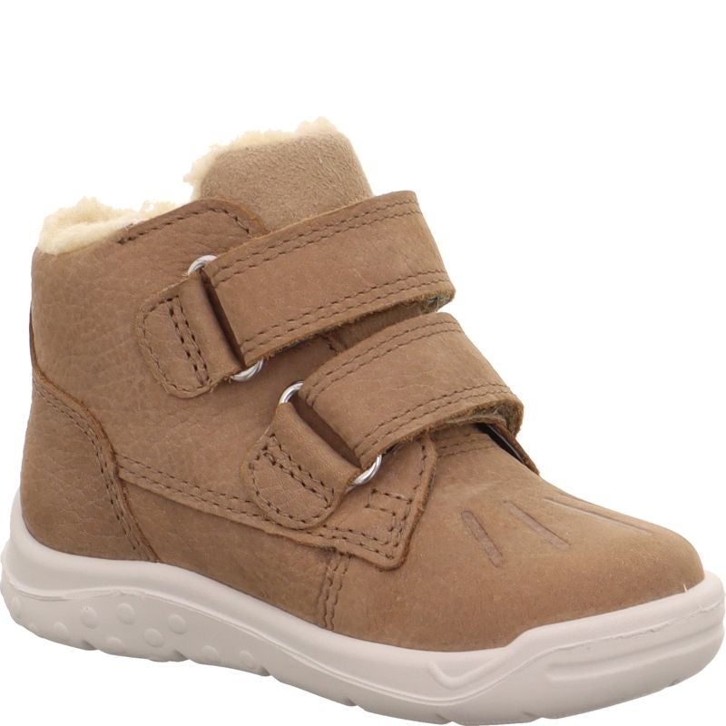 Superfit WHALEY Jungen Sneaker high - Material: Leder/Textil in Braun
