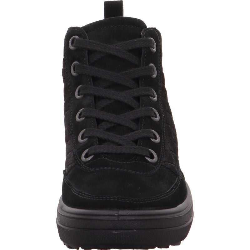 Legero MIRA Damen Sneaker high - Material: Leder in Schwarz