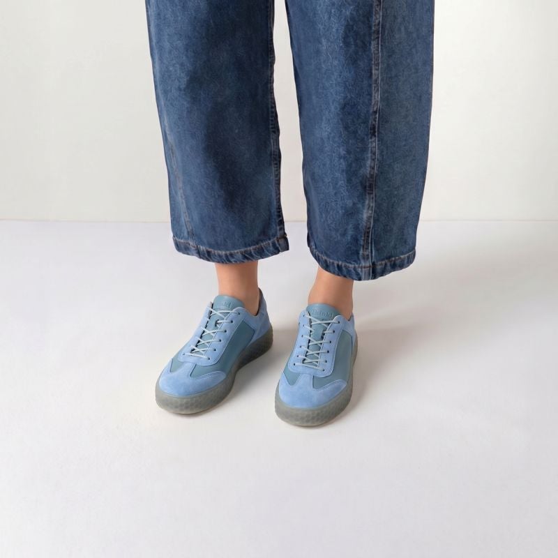 Think! HONEY Damen Sneaker low - Material: Leder in Blau