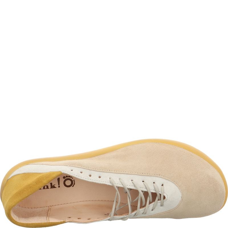 Think BLO Ballerina - Material: Leather in Beige