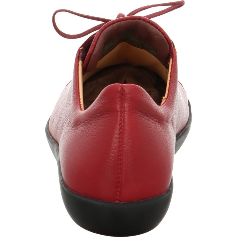 Think NATURE Woman Sneakers low - Material: Leather in Red