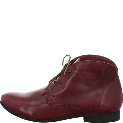 Think GUAD2 Woman Ankle boot - Material: Leather in Red