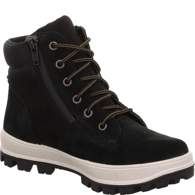 Superfit TEDD Jungen Boots - Material: Leder/Textil in Schwarz