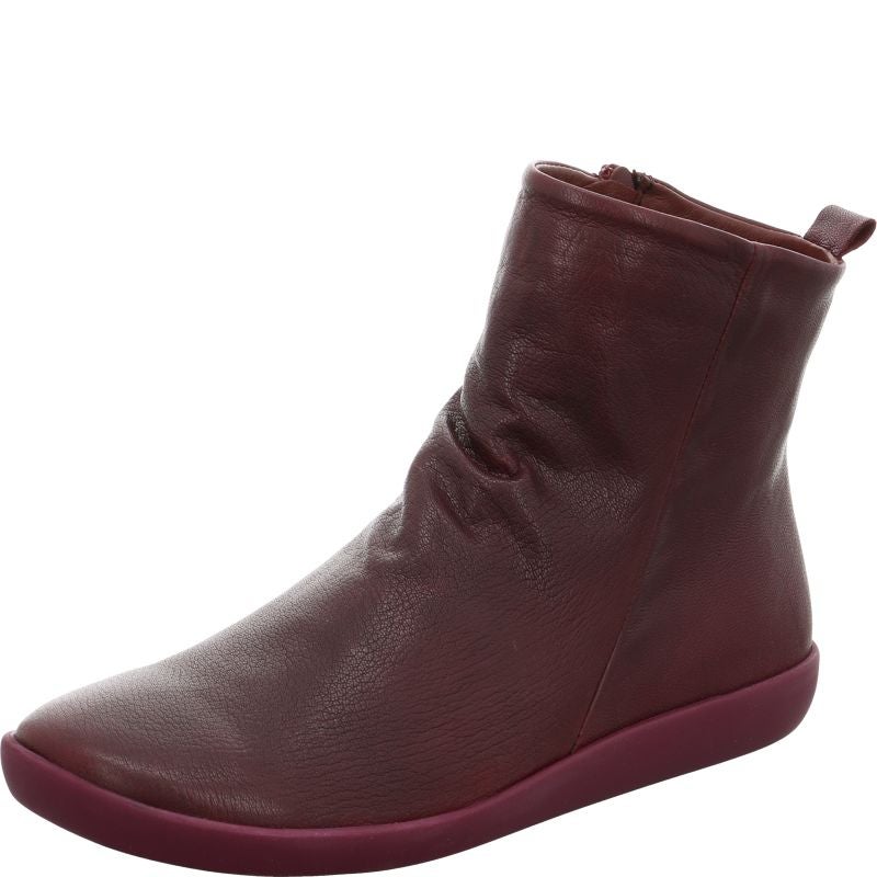 Think NATURE Woman Ankle boot - Material: Leather in Red