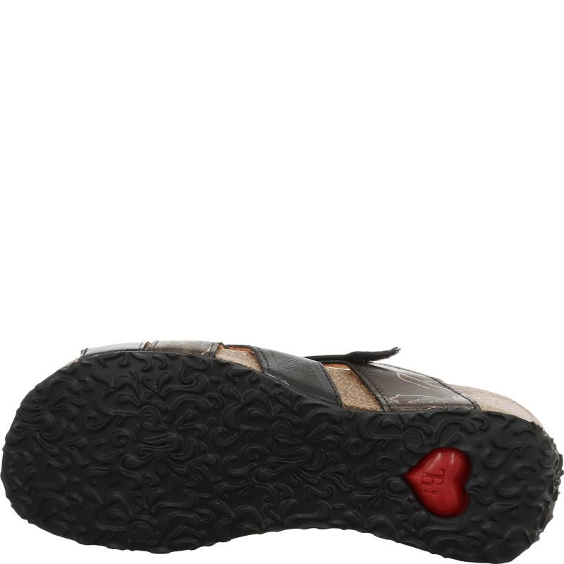 Think MIZZI DAMEN Mules - Material: Leather in Black