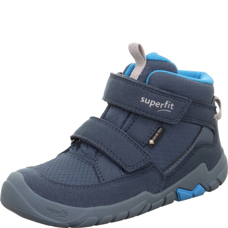 Superfit TRACE Unisex | Boys Sneakers high - Material: Textil/Sonstiges Material in Blue