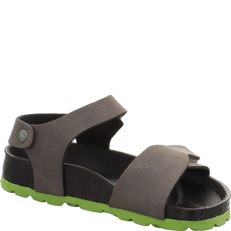 Superfit FUSSBETTPANTOFFEL Boys Sandal - Material: Sonstiges Material in Black