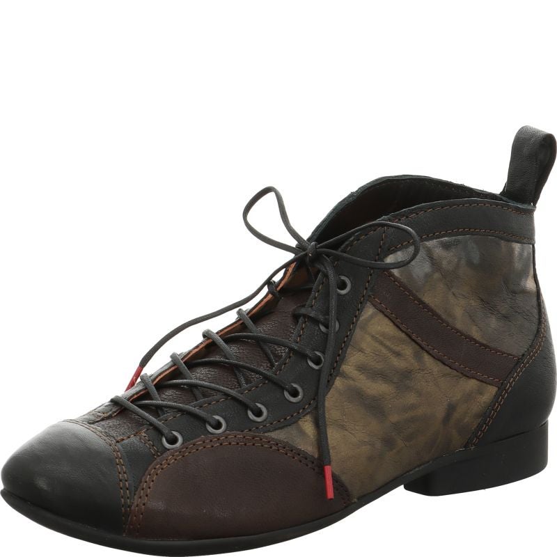 Think GUAD2 Woman Ankle boot - Material: Leather in Multi Colour