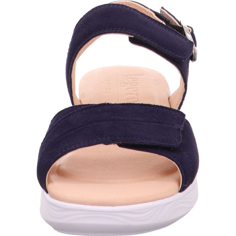 Legero SWING Damen Sandale - Material: Leder in Blau