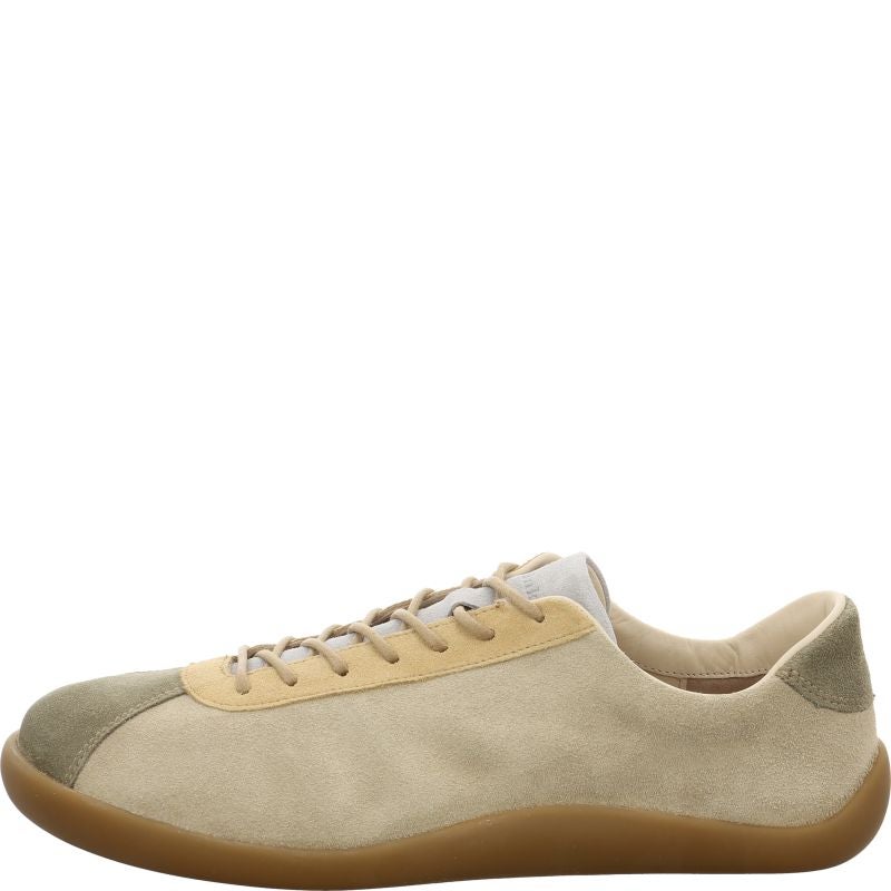 Think HAPPAT Sneakers low - Material: Leather in Beige