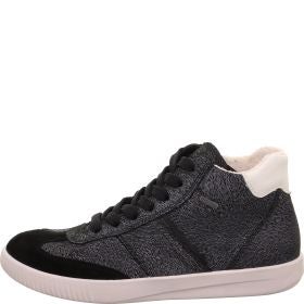 Legero SILENCE Woman Sneakers high - Material: Leather in Black