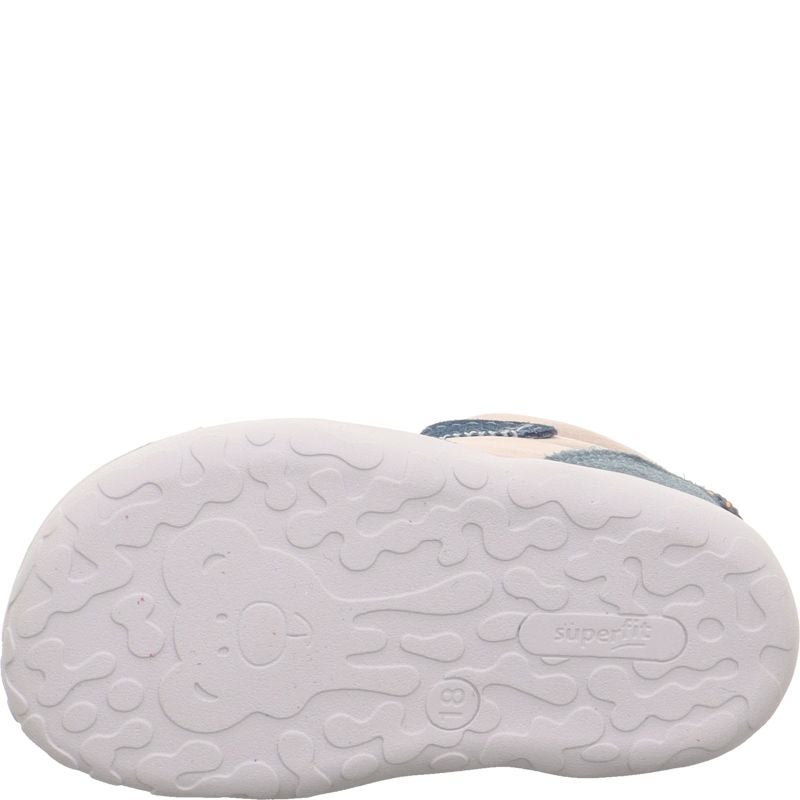 Superfit FLUMMI Boys Sneakers high - Material: Leather/Textil in Blue