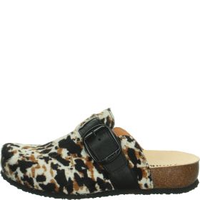 Think JULIA DAMEN Clog - Material: Leather in Multicolored
