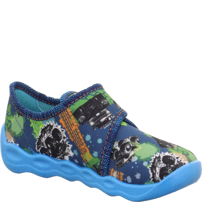 Superfit BUBBLE Slipper - Material: Textile in Blue