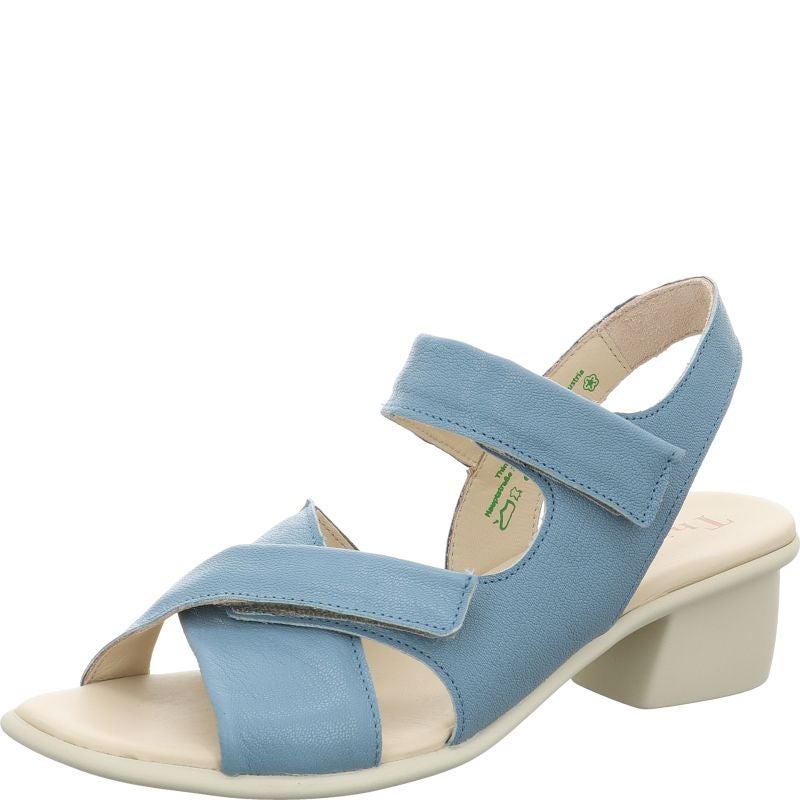Think! VIVI Damen Sandalette - Material: Leder in Blau
