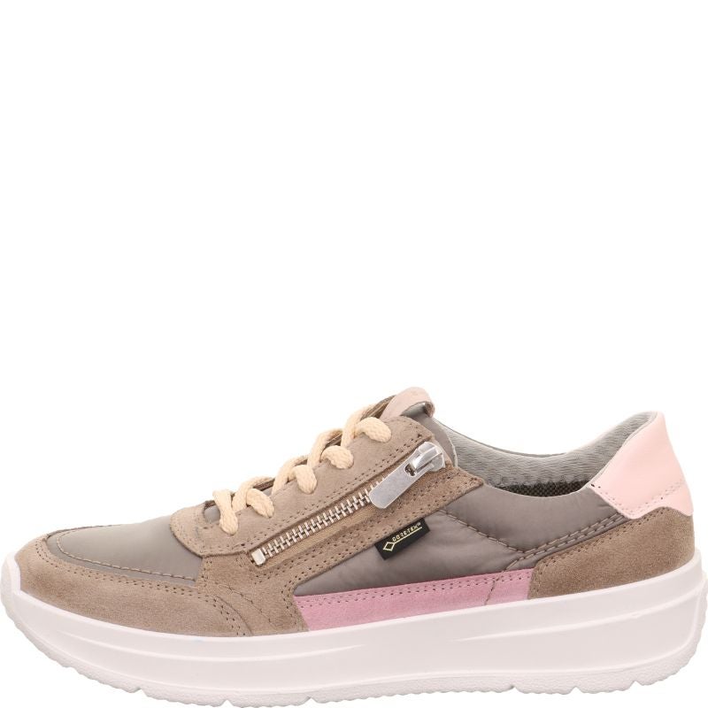 legero SPRINTER Damen Sneaker low - Material: Leder/Textil in Beige