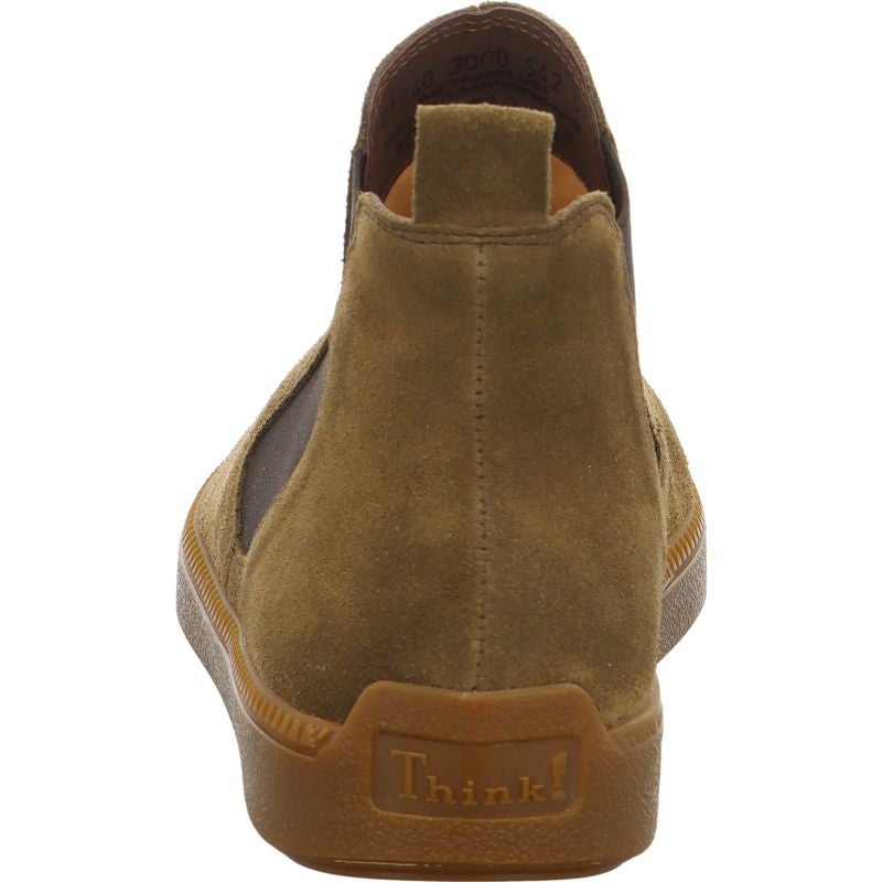 Think TURNA MEN Men Chelsea boot - Material: Leather in Brown